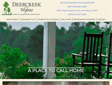 Tablet Screenshot of deercreekatwyboo.com